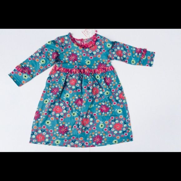 New Hanna Andersson Cotton Dress Sz 100